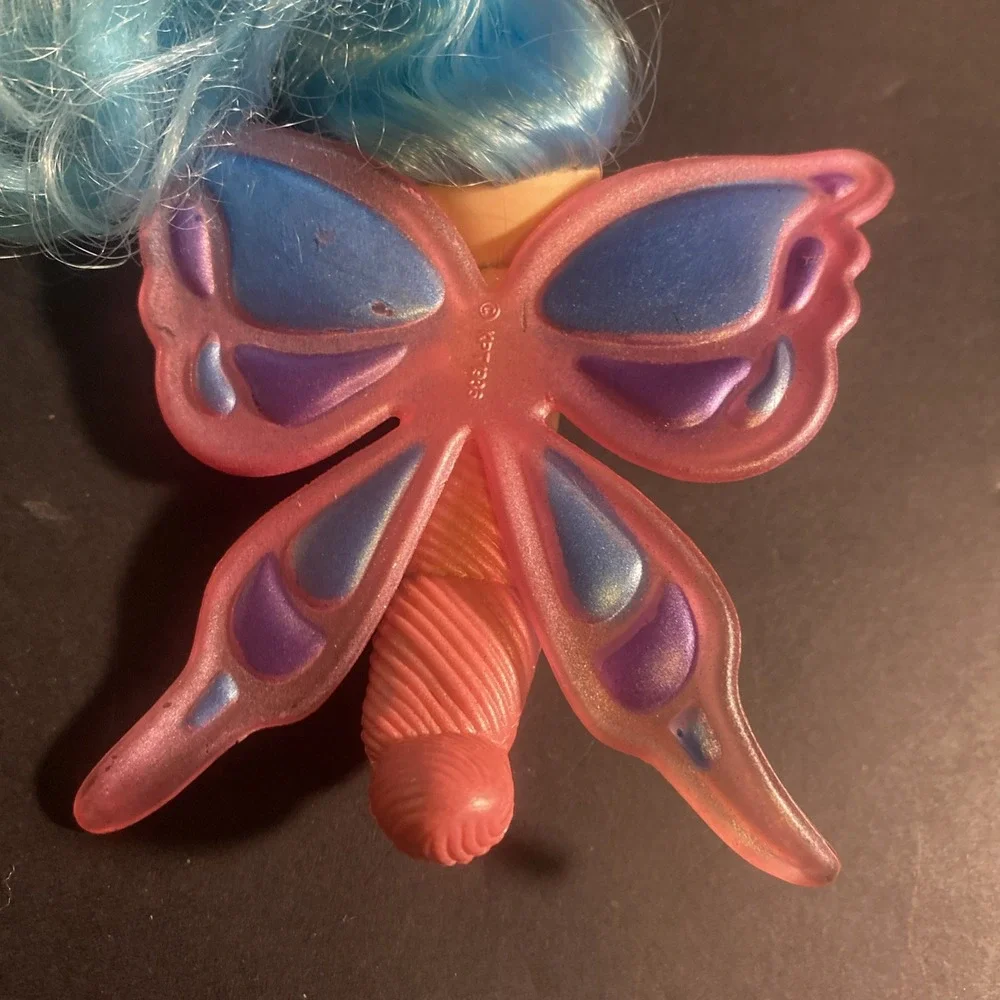 Vintage 1986 Kenner Sea Wees Shimmers Wind Belle Butterfly